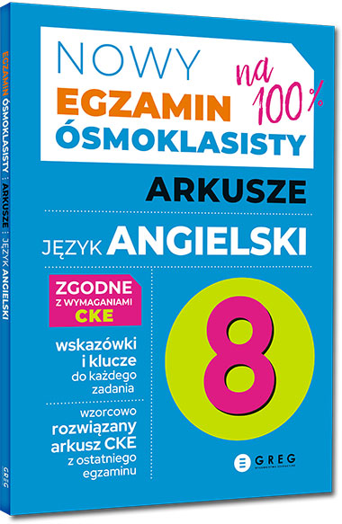 Egzamin ósmoklasisty - arkusze - język angielski