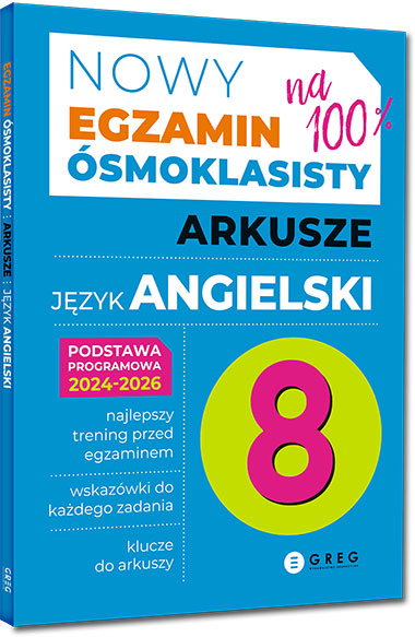 Egzamin ósmoklasisty - arkusze - język angielski