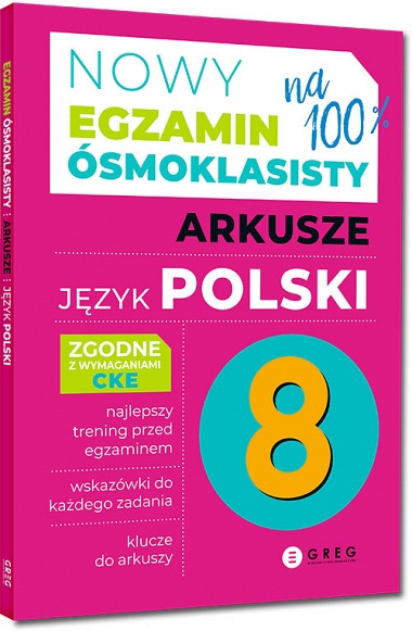 Egzamin ósmoklasisty - arkusze - język polski